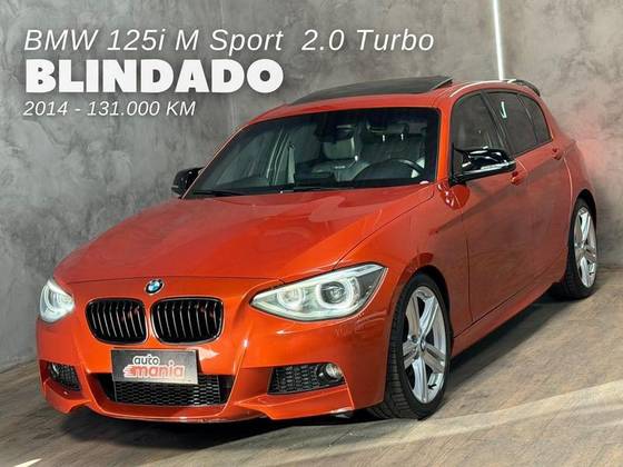 BMW 125i 2.0 M SPORT 16V GASOLINA 4P AUTOMÁTICO BMW 125i 2.0 M SPORT 16V GASOLINA 4P AUTOMÁTICO